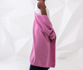 Female clothing model studio shot Stock Photo 05