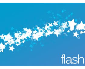 Flash Stars Photoshop Brushes