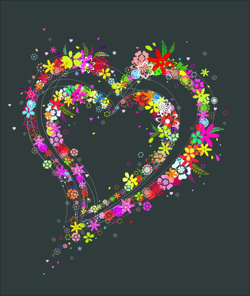 Free Free 93 Flower Heart Svg Free SVG PNG EPS DXF File