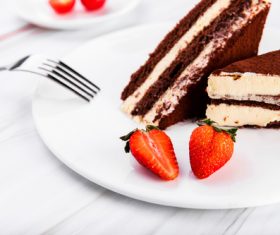 Good-tasting dessert tiramisu Stock Photo 03