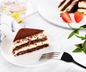 Good-tasting dessert tiramisu Stock Photo 05