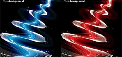 Gorgeous dynamic circulation background vector