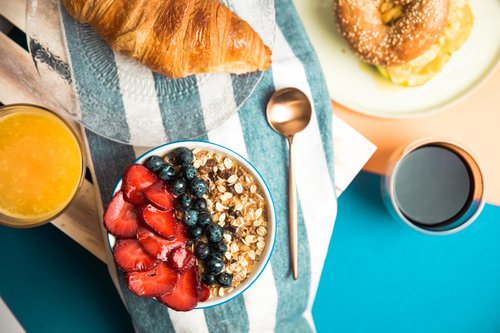 Hearty and nutritious breakfast Stock Photo 02