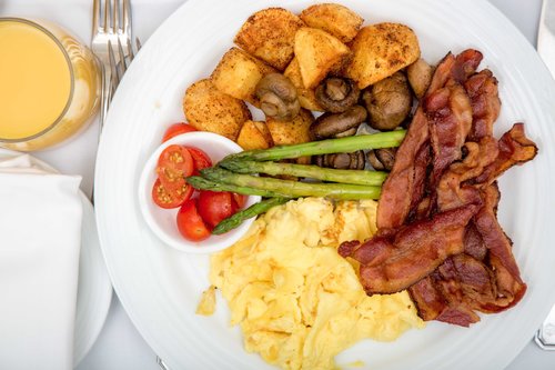 Hearty and nutritious breakfast Stock Photo 04