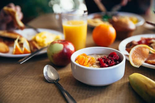 Hearty and nutritious breakfast Stock Photo 05