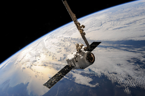 High-tech artificial satellite Stock Photo 10