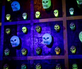 Horrible Halloween atmosphere Stock Photo 02