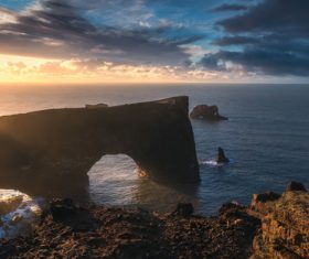 Icelandic natural scenery Stock Photo 01