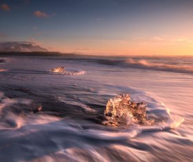 Icelandic natural scenery Stock Photo 03