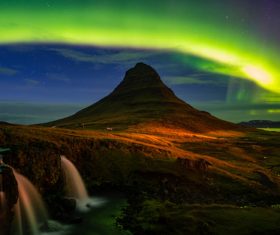 Icelandic natural scenery Stock Photo 07