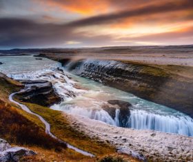 Icelandic natural scenery Stock Photo 08