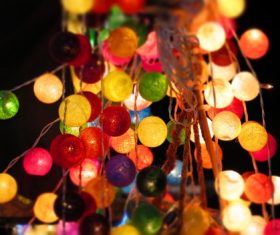 In all kinds of colors lantern Stock Photo 08
