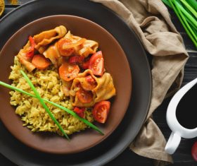 It is delicious Chinese food Stock Photo 04