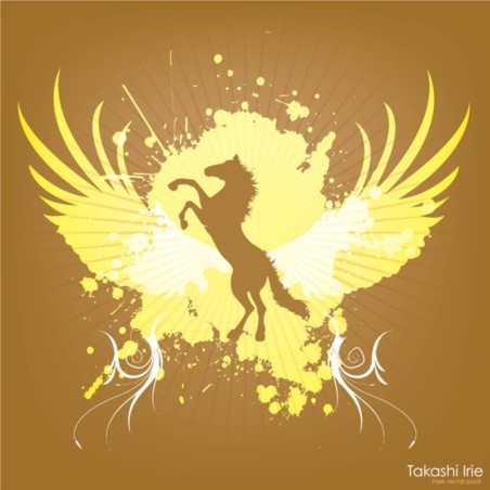 Jumping Horse Graphics creative vector