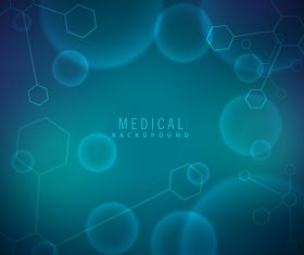 Medical science background design vectors 01