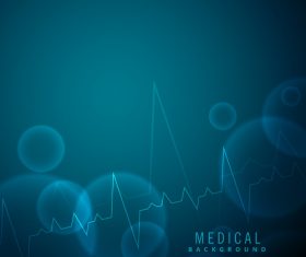 Medical science background design vectors 07