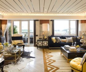 Modern European interior design Stock Photo 05