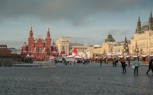 Moscow Red Square Stock Photo 02