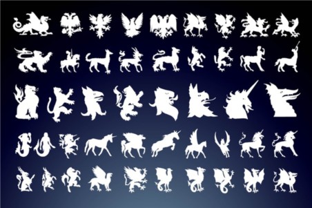 Mythical Creatures vector