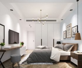 Nordic style interior decoration Stock Photo 09