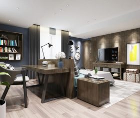 Nordic style interior decoration Stock Photo 10