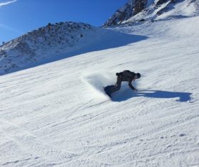 Outdoor skiing Stock Photo 10