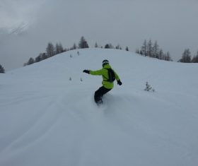 Outdoor skiing Stock Photo 11