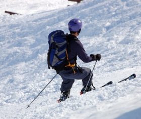 Outdoor skiing Stock Photo 12