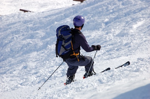 Outdoor skiing Stock Photo 12