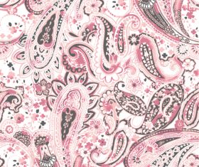 Paisley vintage pattern seamless vector 03