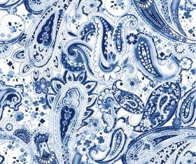 Paisley vintage pattern seamless vector 05