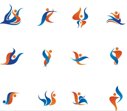 People in Logotypes graphic vector