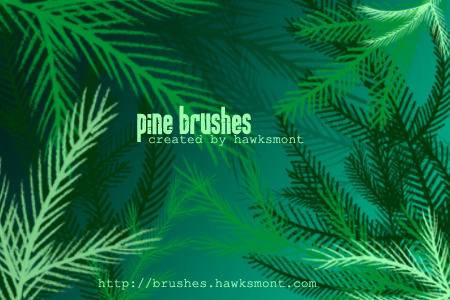 Pine Photoshop Brushes