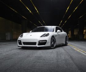 Porsche PANAMERA car Stock Photo 01