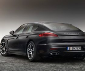Porsche PANAMERA car Stock Photo 02