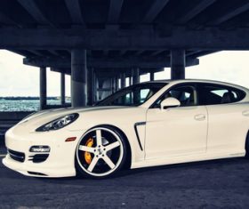 Porsche PANAMERA car Stock Photo 03