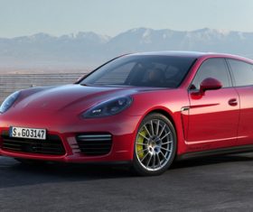 Porsche PANAMERA car Stock Photo 06
