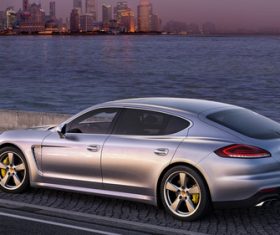 Porsche PANAMERA car Stock Photo 07