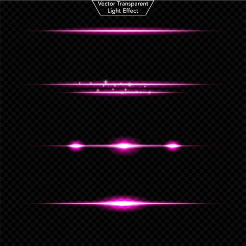 Purple light effect vector illustration 02