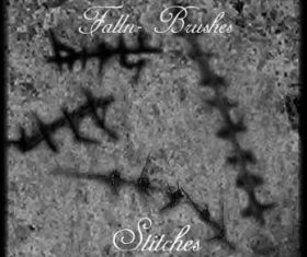 Stitches Photoshop Brushes