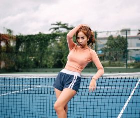 Stock Photo Beautiful athletic girl