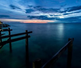 Stock Photo Beautiful sea view of Semporna Malaysia 05