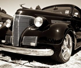 Stock Photo Classic old-fashioned car 03