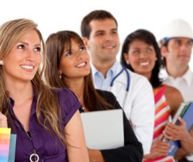 Stock Photo Different professions builder doctor working businessman 01