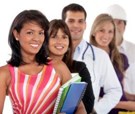 Stock Photo Different professions builder doctor working businessman 02