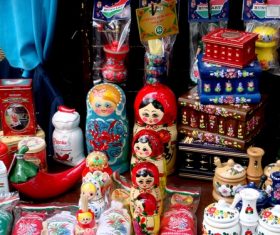Stock Photo Exquisite and beautiful Russian matryoshka 05