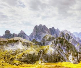 Stock Photo Mountain winter landscape
