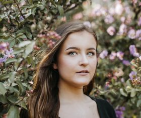 Stock Photo Outdoor smiling face beauty