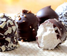 Stock Photo Sweet silky chocolate 01