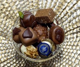 Stock Photo Sweet silky chocolate 03